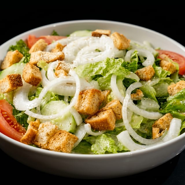 Fresh Tossed Salad.