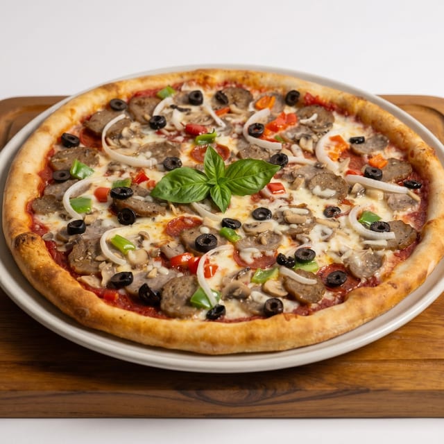 The Ciao Supreme Pizza.