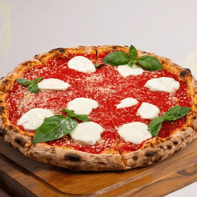 Margherita Pizza Slice.