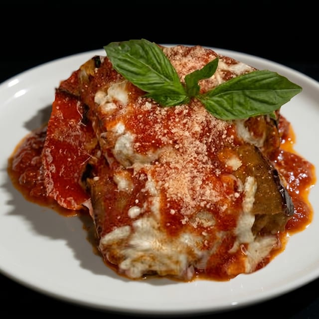 Eggplant Rollatini Pasta.