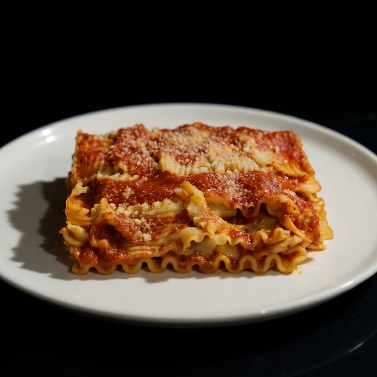 Delicious Lasagna Made Fresh
